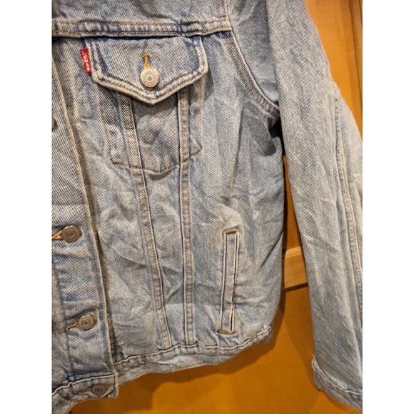 LEVIS Denim Trucker Jacket Size Large Youth‎ - Picture 6 of 9